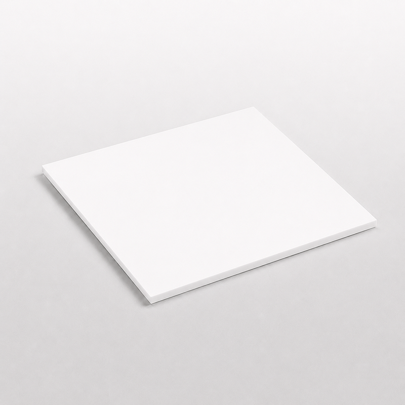 Solid White PVC Sheet
