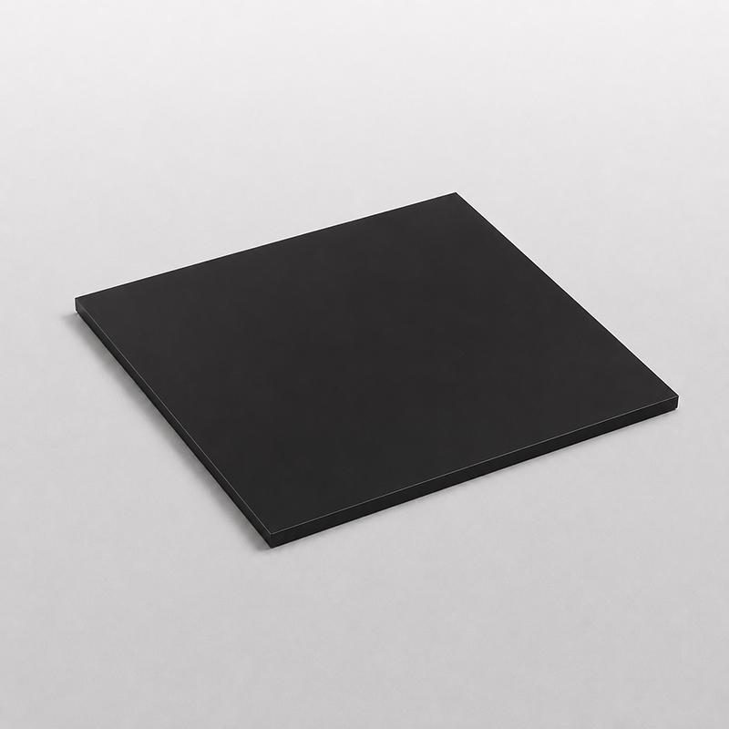 Smooth Black Polypropylene Sheet Cut-to-Size